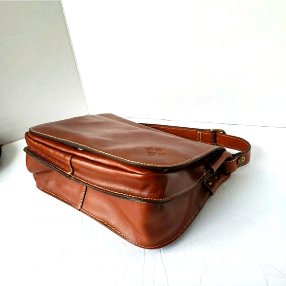 Patricia Nash Bags Patricia Nash Coniac Brown Leather Messenger
